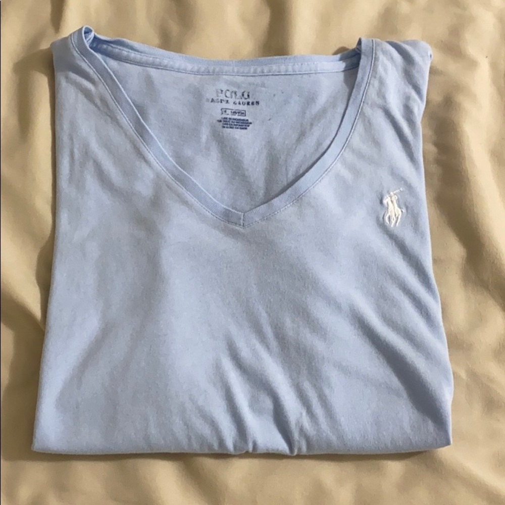 POLO V-neck tee
